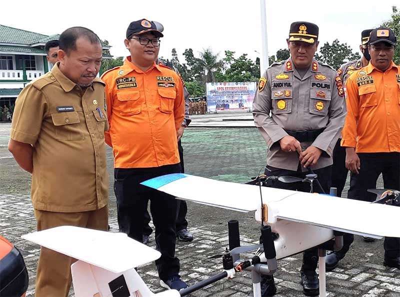 Polres Meranti Bersama Instansi Terkait Lakukan Strategi Hadapi Puncak Kemarau dan Potensi Karhutla di Meranti  